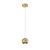 Lampa Wisząca Aurenia 1xLED złota PL0122-GD - Yaskr