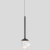 Lampa Wisząca Orra 1xLED czarna PL0105-BK - Yaskr