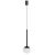 Lampa Wisząca Orra 1xLED czarna PL0105-BK - Yaskr