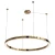 Żyrandol Aurum L 1xLED złoty PL0116-130 - Yaskr