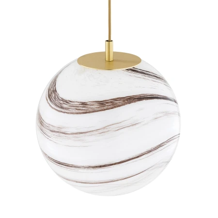 Lampa wisząca żyrandol ARUBA 6299 marmur i mosiądz - Argon