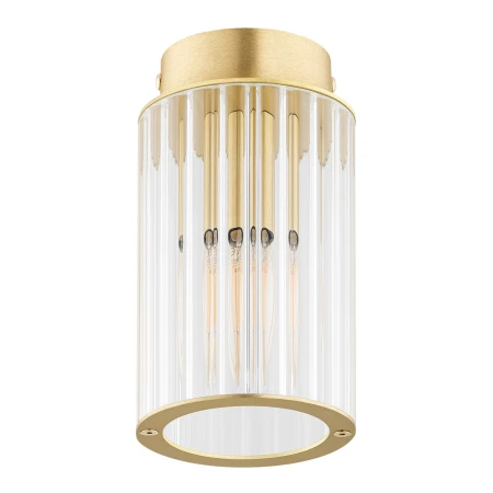 Lampa sufitowa reflektor HAMPTON 8501 szkło z mosiądzem - Argon