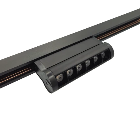 Lampa Liniowa Punktowa Obrotowa Rotater 6W Magnet Line LED czarna TLV-11-06 - Yaskr