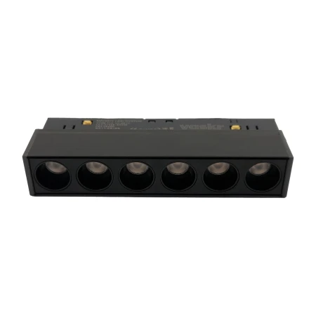 Lampa Liniowa Punktowa Stip 6W Magnet Line LED czarny TLV-10-06 - Yaskr