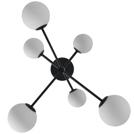 Lampa Sufitowa Bolti 6xG9 czarna PLC0103-BK - Yaskr