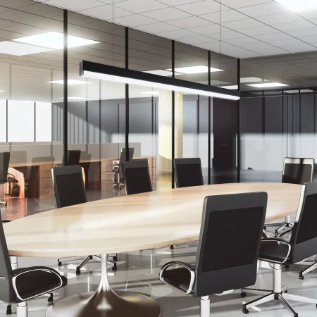 Lampa Wisząca Sigi IV LED czarna PL0129-BK - Yaskr