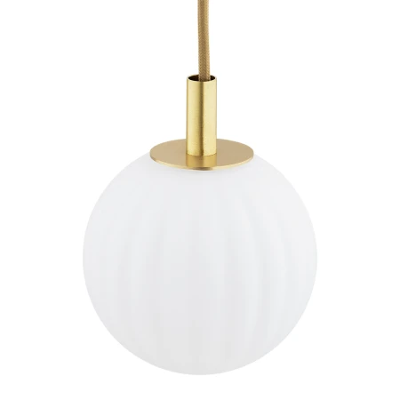 Lampa wisząca żyrandol PALOMA 2183 białe kule i złoto - Argon