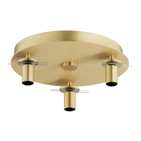 Lampa sufitowa plafon PALOMA 6305 biel i mosiądz - Argon