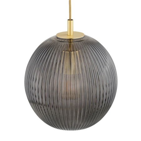 Lampa wisząca kule ryflowane PALOMA 6309 dymiona - Argon