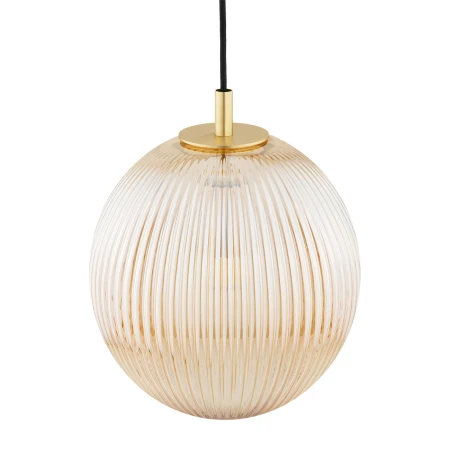 Lampa wisząca PALOMA 8515 miodowe szkło i złoto - Argon