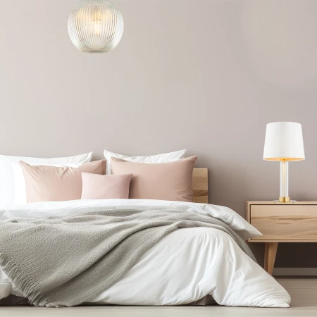 Lampa wisząca PALOMA 8519 lister szkło i złoto - Argon
