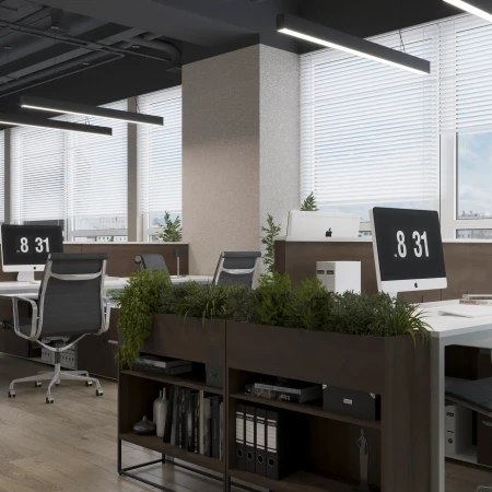 Lampa Wisząca Sigi VI LED czarna PL0131-BK - Yaskr