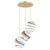 Lampa wisząca żyrandol ARUBA 6299 marmur i mosiądz - Argon