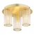Lampa sufitowa plafon HAMPTON 6304 szkło z mosiądzem - Argon