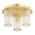 Lampa sufitowa plafon HAMPTON 6304 szkło z mosiądzem - Argon