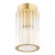 Lampa sufitowa reflektor HAMPTON 8501 szkło z mosiądzem - Argon