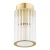 Lampa sufitowa reflektor HAMPTON 8501 szkło z mosiądzem - Argon