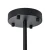 Lampa Sufitowa Noe 6xGU10 czarna PLC0102-BK - Yaskr