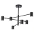 Lampa Sufitowa Noe 6xGU10 czarna PLC0102-BK - Yaskr