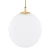 Lampa wisząca kule ryflowane PALOMA 6306 złota - Argon