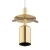 Lampa wisząca szklana kula PALOMA 8507 biel i złoto - Argon