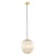 Lampa wisząca PALOMA 8515 miodowe szkło i złoto - Argon