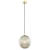 Lampa wisząca PALOMA 8519 lister szkło i złoto - Argon