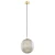Lampa wisząca PALOMA 8519 lister szkło i złoto - Argon