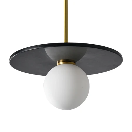 Lampa Wisząca Bilo III 1xG9 czarna PL0136-BK - Yaskr