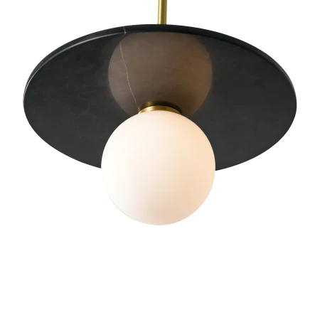 Lampa Wisząca Bilo III 1xG9 czarna PL0136-BK - Yaskr