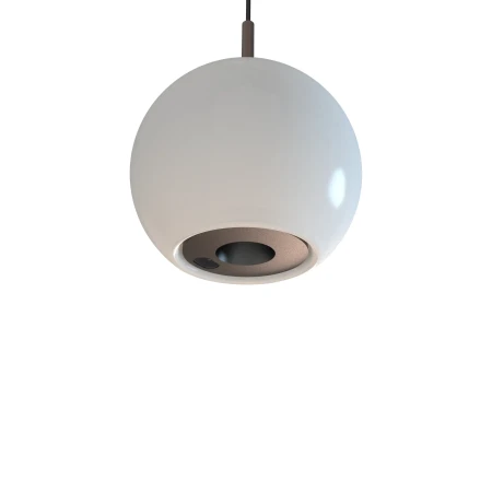 Lampa Wisząca Iliso 1xLED czarna PL0148 - Yaskr