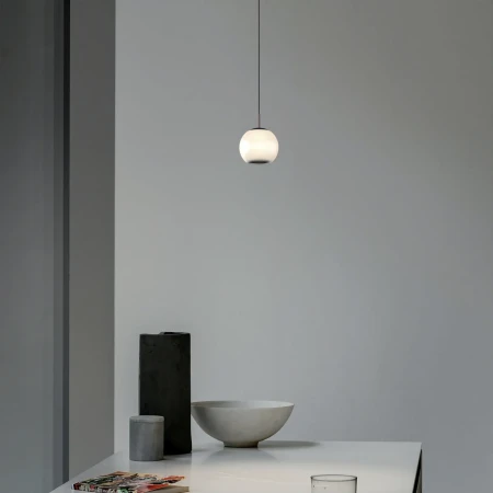 Lampa Wisząca Iliso 1xLED czarna PL0148 - Yaskr