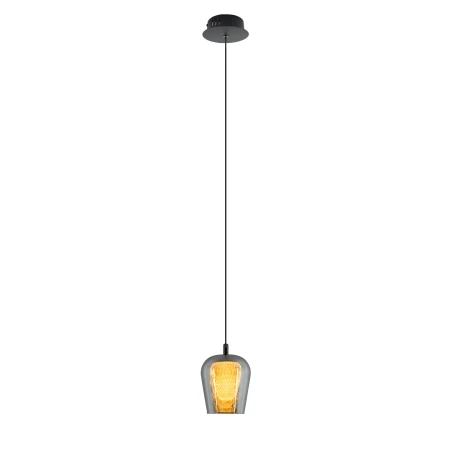 Lampa Wisząca Keso 1xLED czarna PL0141-1 - Yaskr