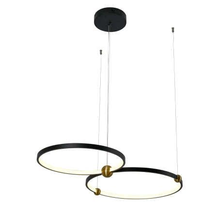 Lampa Wisząca Kido M LED czarna PL0139 - Yaskr