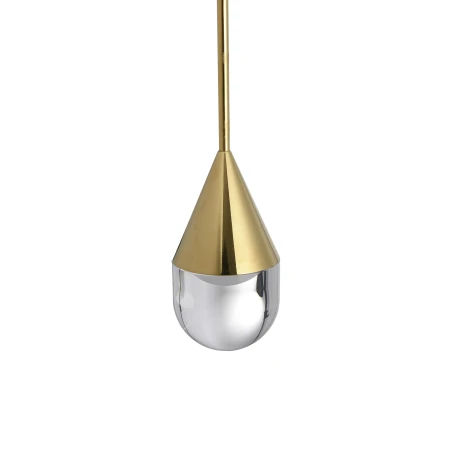 Lampa Wisząca Nata 1xLED złota PL0104-GD - Yaskr