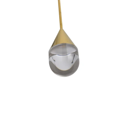 Lampa Wisząca Nata 1xLED złota PL0104-GD - Yaskr