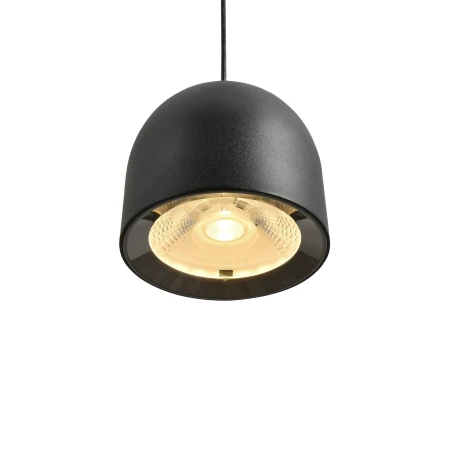 Lampa Wisząca nad barek Saila 1xLED czarna PL0115-BK - Yaskr