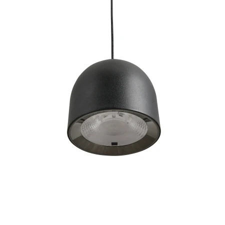Lampa Wisząca nad barek Saila 1xLED czarna PL0115-BK - Yaskr