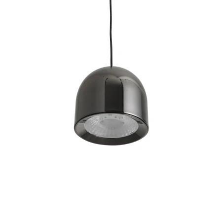 Lampa Wisząca nad wyspę Saila 1xLED czarny chrom PL0115-CB - Yaskr