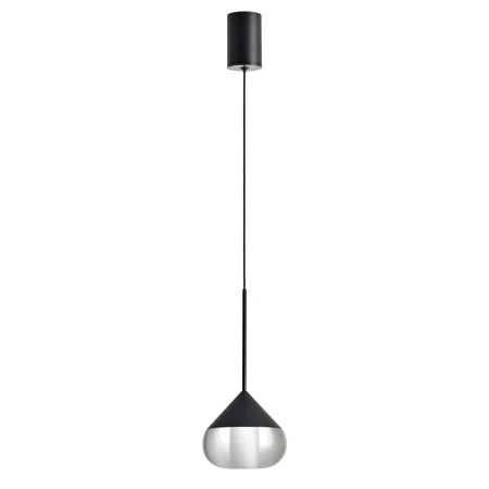 Lampa Wisząca Suza 1xLED czarna PL0103-BK - Yaskr