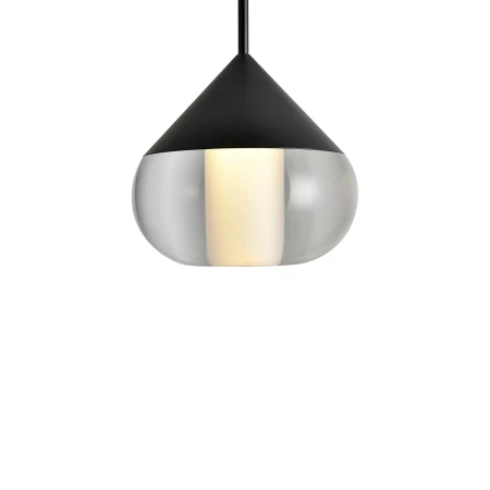 Lampa Wisząca Suza 1xLED czarna PL0103-BK - Yaskr