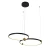 Lampa Wisząca Kido M LED czarna PL0139 - Yaskr