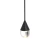 Lampa Wisząca Nata 1xLED czarna PL0104-BK - Yaskr