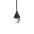 Lampa Wisząca Nata 1xLED czarna PL0104-BK - Yaskr