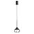 Lampa Wisząca Suza 1xLED czarna PL0103-BK - Yaskr
