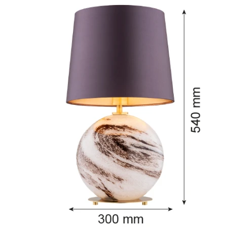 Lampa stołowa alabastrowa HARLEM 8548 - Argon