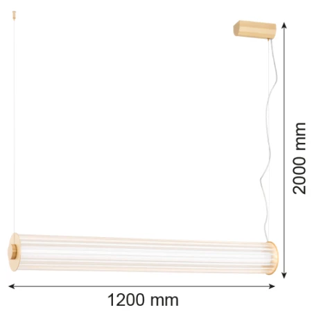 Lampa wisząca HAMPTON 8624 - Argon