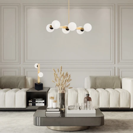 Lampa stołowa unikalna FREEMONT 1044 - Argon
