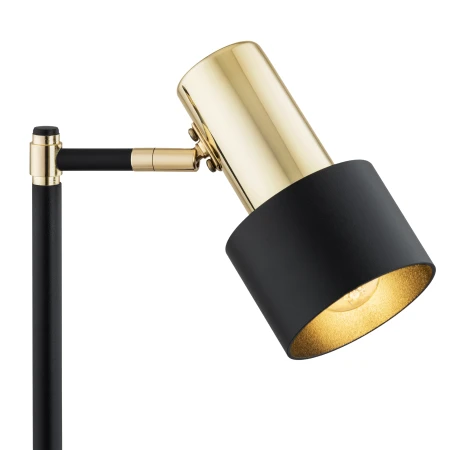 Lampa stołowa czarna ze złotem DORIA 4257 - Argon