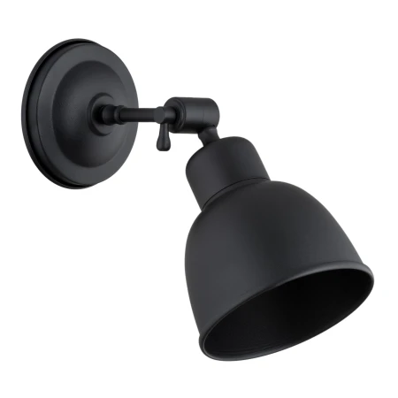 Kinkiet loft EUFRAT 3185 loftowy czarny - Argon
